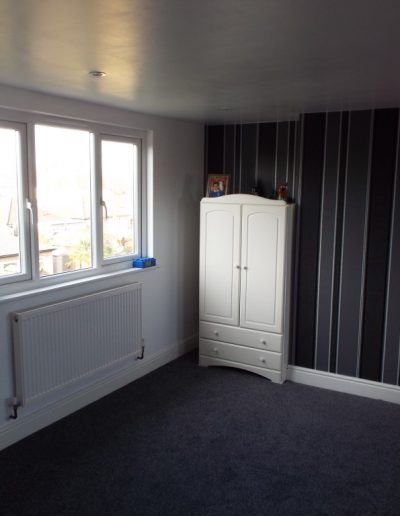 Loft conversion bedroom space